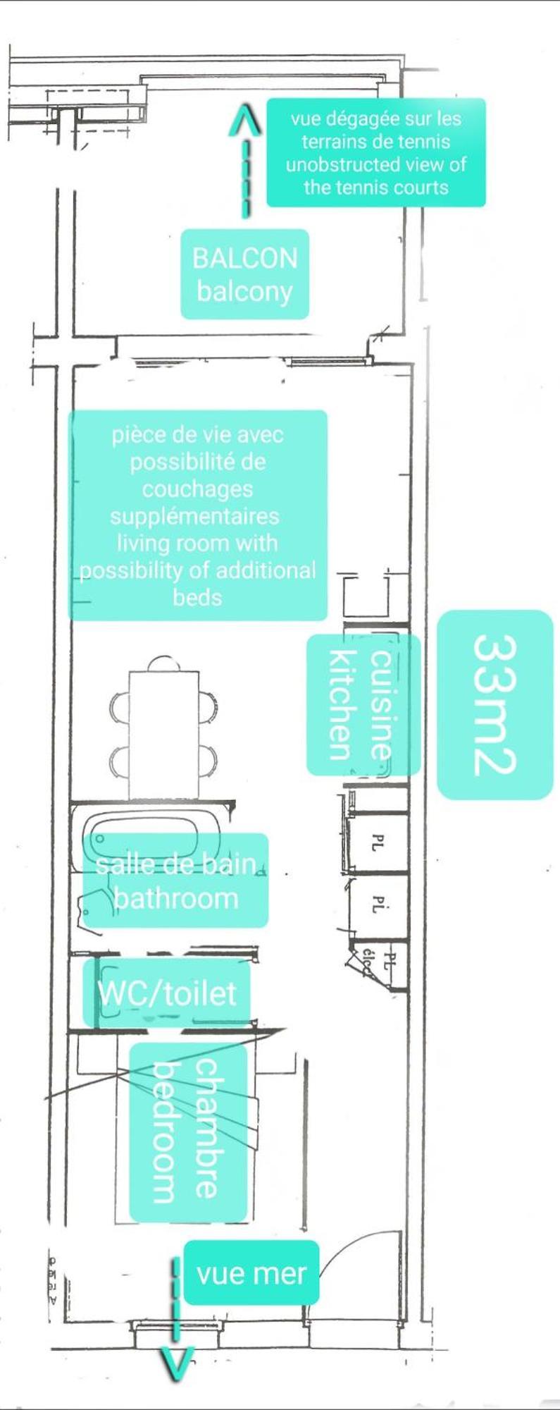 Le Charmant Des Sables Blancs Douarnenez Zewnętrze zdjęcie